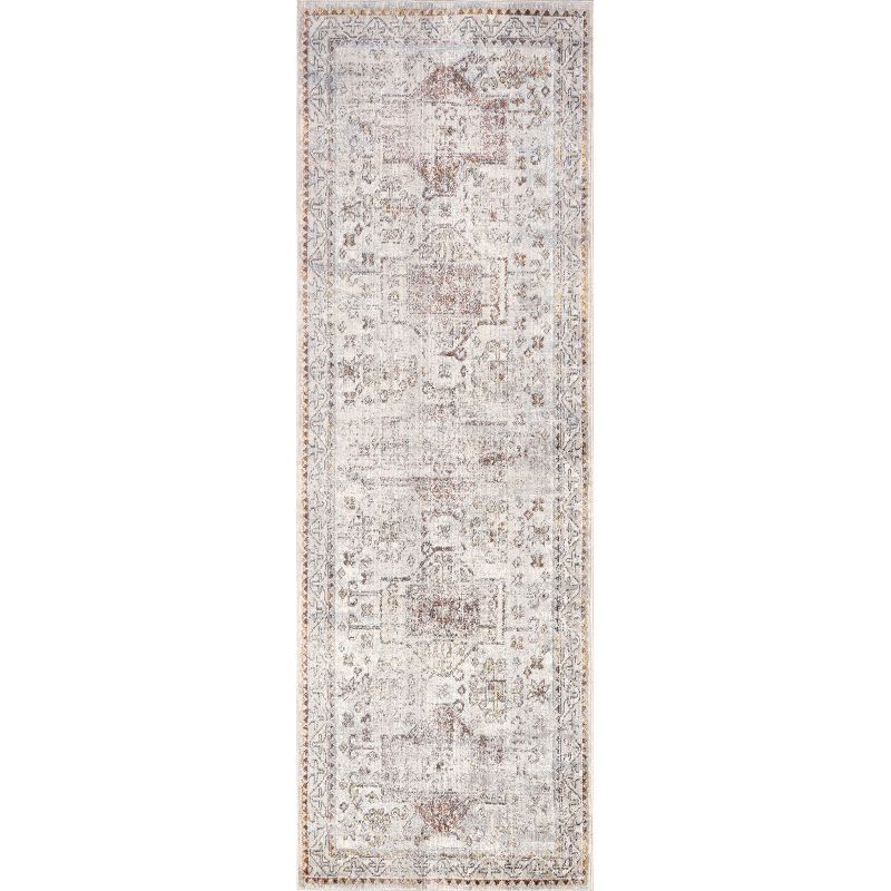 nuLOOM Zahra Faded Native Panels Area Rug, 1 of 11