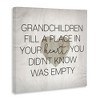 Stupell Industries Heartwarming Grandchildren Phrase, 24" x 24" - 3 of 4