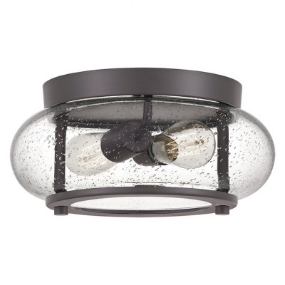 Quoizel Lighting Trilogy 2 - Light Flush Mount in  Old Bronze