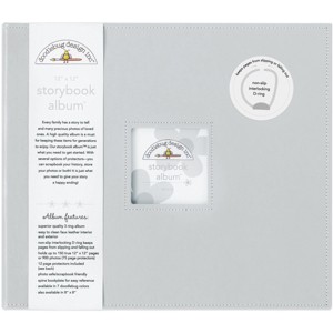 Doodlebug Storybook D-Ring Album 12"X12" - 1 of 1