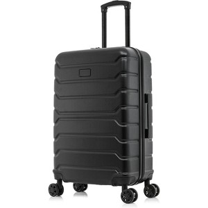 28-Inch Large Checked Hardside Luggage, Spinner Wheels, Lightweight Durable Suitcase with Handle & Trolley - 1 of 4