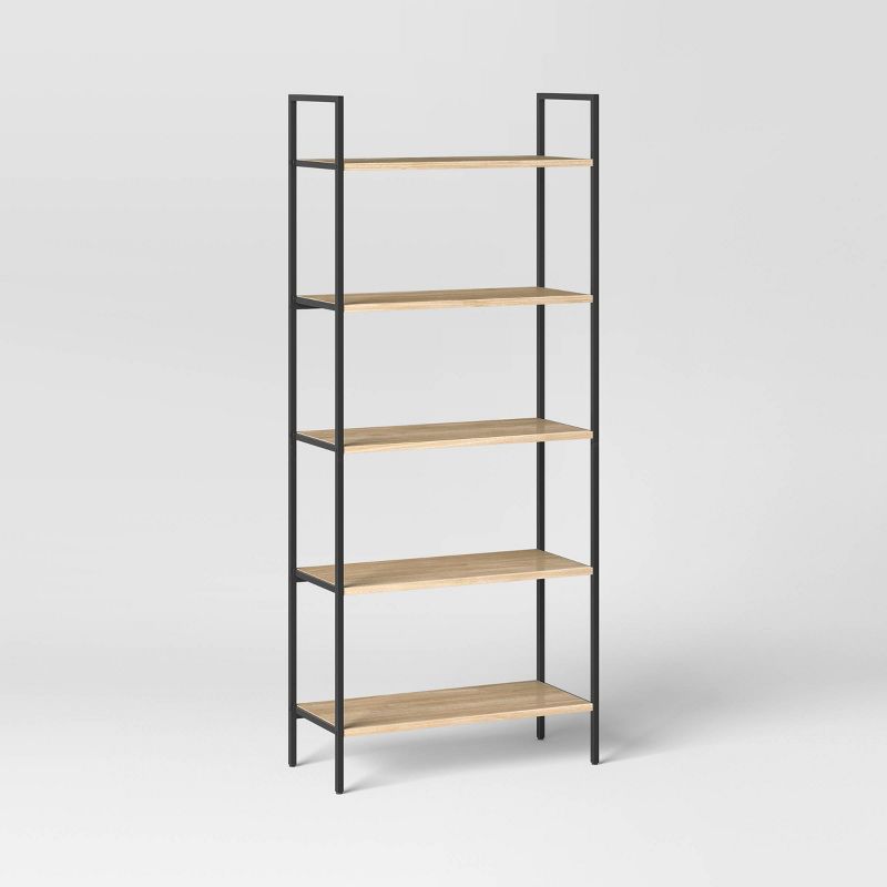 72" Loring 5 Shelf Ladder Bookshelf - Threshold™, 1 of 13