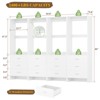 Aheaplus 24'' Freestanding Closet Organizer System with Hanging Rods and Drawers - 3 of 4