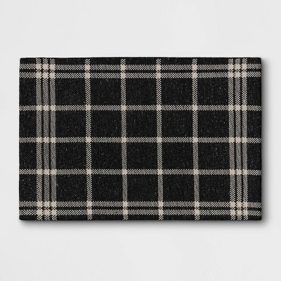 2'6x4' Checkerboard Plush Accent Rug - Threshold™ : Target