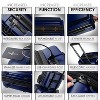 TravelArim Luggage Sets, Suitcase with Spinner Wheels, Durable Hard Shell Suitcase Set, Expandable Travel Suitcases - 4 of 4