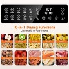 Teendow 12-Trays Food Dehydrator, Stainless Steel Food Dryer for Kitchen, 850W Dehydrators for Fruit, Meats and Vegetable, 10 Presets, Timer, Black - 3 of 4