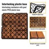 Dolonm  Square Acacia Hardwood Outdoor Flooring for Patio, Bancony, Pool Side - 3 of 4