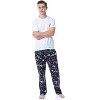 MTV Mens' Music Television Moonman '80s Logo Sleep Pajama Pants Black - 2 of 4