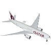 Boeing 777F Commercial Aircraft "Qatar Cargo" Gray with Graphics "Gemini 200" Series 1/200 Diecast Model Airplane by GeminiJets - 2 of 3