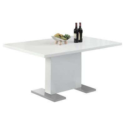 target glass dining table