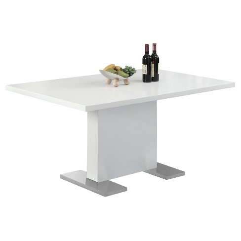 Glossy dining deals table