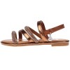 bebe Girls' Sandals - Comfy Open Toe Dress Sandals, Fancy and Sparkly Sandals for Little Girls and Big Girls - 3 of 4