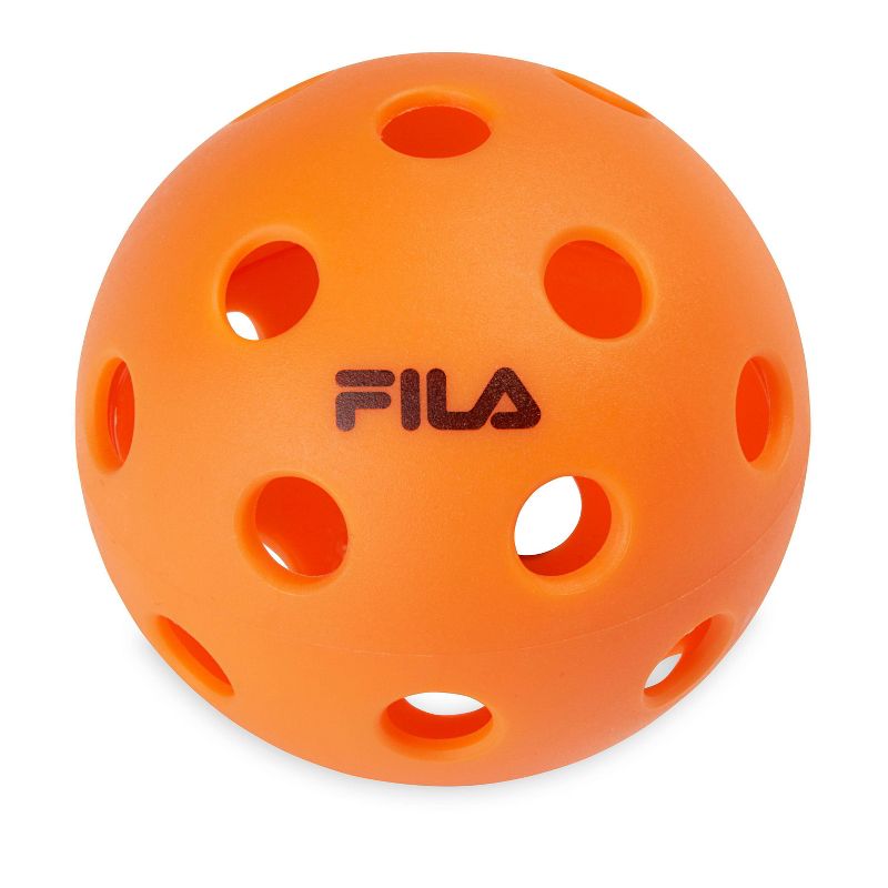 Fila Indoor Pickle Balls 4pk - Orange, 2 of 4