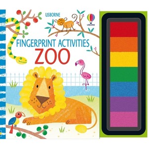 Fingerprint Activities Zoo - by  Fiona Watt (Spiral Bound) - 1 of 1