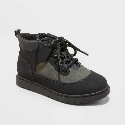 Toddler Boys Han Boots Cat Jack Charcoal Gray 5t Target