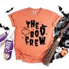Simply Sage Market Women's The Boo Crew Bat And Ghost Short Sleeve Garment Dyed Tee - 2 of 2
