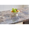NicBex Dining Table 70.8" Marble MDF Rectangular Dining Table for 6 or 8 with Stainless Steel Legs for Dining room - 4 of 4
