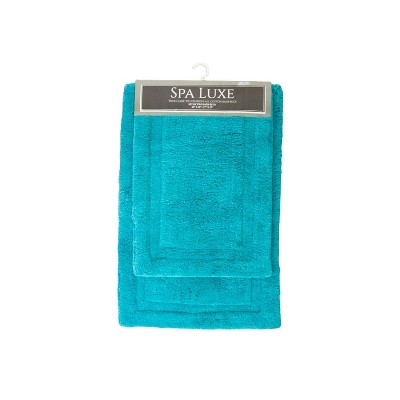 Arkwright Home Spa Lux Solid 2pc Bath Rug Set