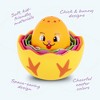 ArtCreativity Colorful Nesting Bunny & Chick Egg Cup Bath Toy - 9 Pieces - 2 of 4