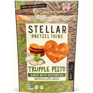 Stellar Snacks Truffle Pesto Pretzel Thin - 7.2oz - 1 of 1