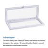 Unique Bargains TPU Lightweight Jewelry Box 2 Pcs - 4 of 4