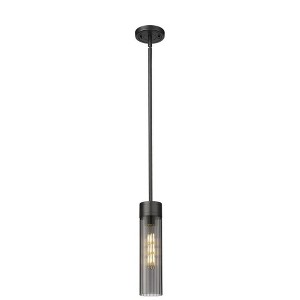 Empire - 1 Light Stem Hung Pendant In Modern Style-12.75 Inches Tall and 3.13 Inches Wide - 1 of 1
