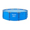 Bestway Steel Pro MAX Inch Round Metal Frame Above Ground Outdoor Backyard Swimming Pool Set with Filter Pump - 2 of 4