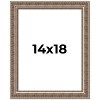 PosterPalooza | Ornate Gold Picture Frame - UV Acrylic, Foam Board Backing, Hanging Hardware - 2 of 4