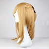 Unique Bargains Women's Wigs 33" Gold Tone with Wig Cap - 3 of 4