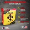 Morrell Yellow Jacket Supreme 3 28 Pound Adult Field Point Archery Bag Target with 2 Shooting Sides, 10 Bullseyes, and IFS Technology, Handle, Yellow - 2 of 4