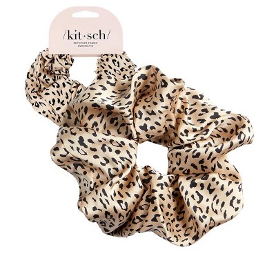 Kitsch Eco-Friendly Brunch Scrunchie - Leopard