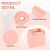 Unique Bargains Portable Makeup Bags and Organizers Encrypted Felt Purse Insert 6.7 x 3.9 x 6.3 Inch - 3 of 4