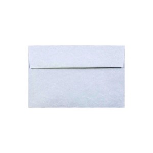 JAM Paper A10 Parchment Invitation Envelopes 6 x 9.5 Blue Recycled 25/Pack (10486) - 1 of 2