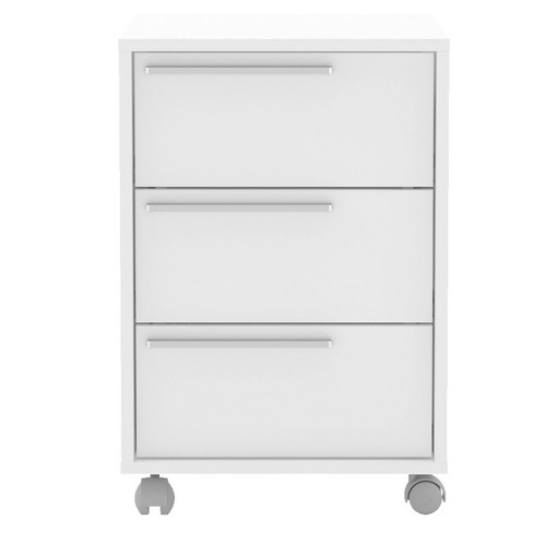 Hirsh Industries Space Solutions File Cabinet On Wheels 2 Drawer - Pearl  White : Target