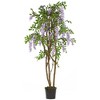 Nearly Natural 5-ft Wisteria Silk Tree - 2 of 2