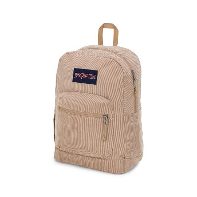 JanSport Backpack Corduroy Gym School 15"-Laptop Cross Town 17"