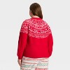 Women's "Snow Days" Fair Isle Holiday Matching Family Sweater - Wondershop™ Red - 2 of 4