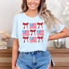 Simply Sage Market Women's Stars and Stripes With Stars Short Sleeve Graphic Tee - 2 of 4