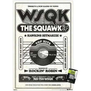 Trends International Netflix Stranger Things: Season 5 (2025) - WSQK The Squawk Unframed Wall Poster Prints - 1 of 4