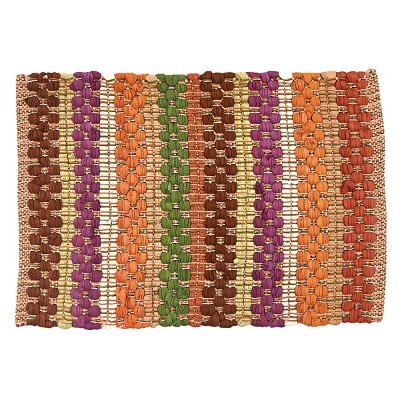 Park Designs Fall Colors Chindi Placemat Set of 4