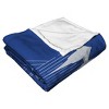 Disney Star Wars The Mandalorian Silver Mando Silk Touch Throw Blanket 50x60 Inches - 2 of 3