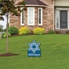 Big Dot of Happiness Happy Hanukkah - Outdoor Lawn Sign - Chanukah Holiday Party Yard Sign - 1 Piece - 3 of 4