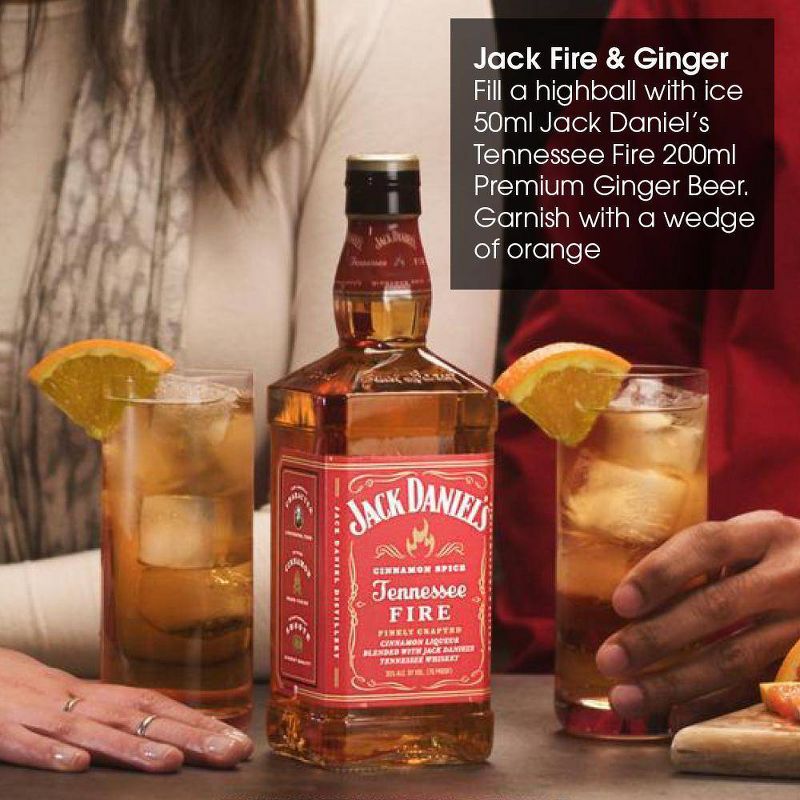 Jack Daniel&#39;s Tennessee Fire Whiskey - 750ml Bottle, 3 of 5