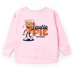 SmileyWorld Cutie Pie Pumpkin Pie - Toddler Graphic Sweatshirt and Youth Graphic Sweatshirt - 1 of 3