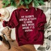 Simply Sage Market Women's Graphic Sweatshirt My Favorite Winter Activity - 2 of 2