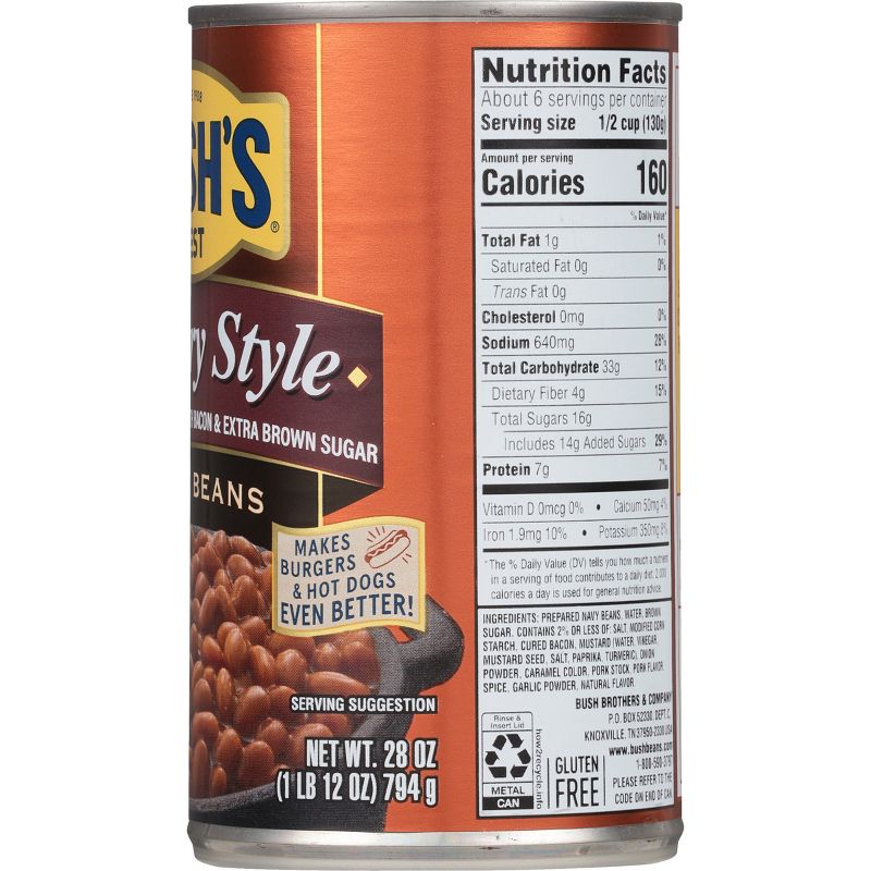 Bush&#39;s Country Style Baked Beans - 28oz, 5 of 8