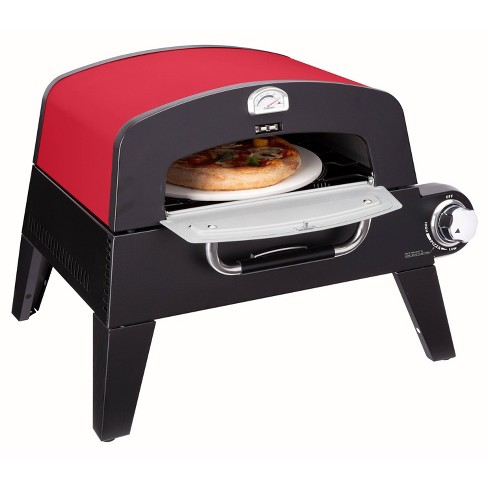 Costway 12 Multi-fuel Pizza Oven Propane & Wood Fired Pizza Maker Portable  : Target