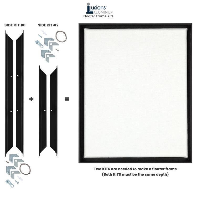 Adjustable Lamp Shade Harp Bracket Kit 7-10 Inch, 2 Sets, Metal Frame With Finial & Saddle For E26/E27/E14