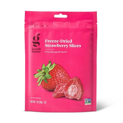 Freeze Dried Strawberry Slices - 1oz - Good & Gather™