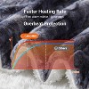 Tie Dye Electric Blanket, Soft Washable Electric Blanket, Heating Blanket for Bedding, With 5 Heat Settings - 4 of 4